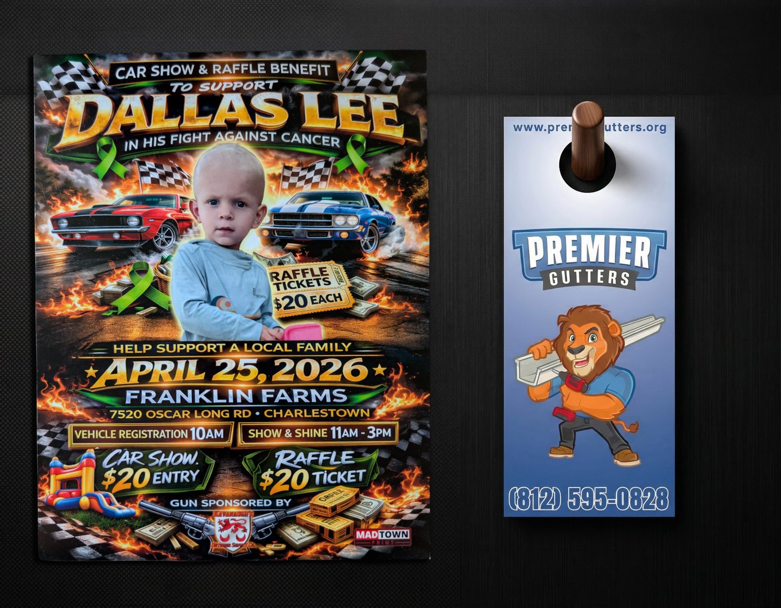 Dallas Lee event pieces