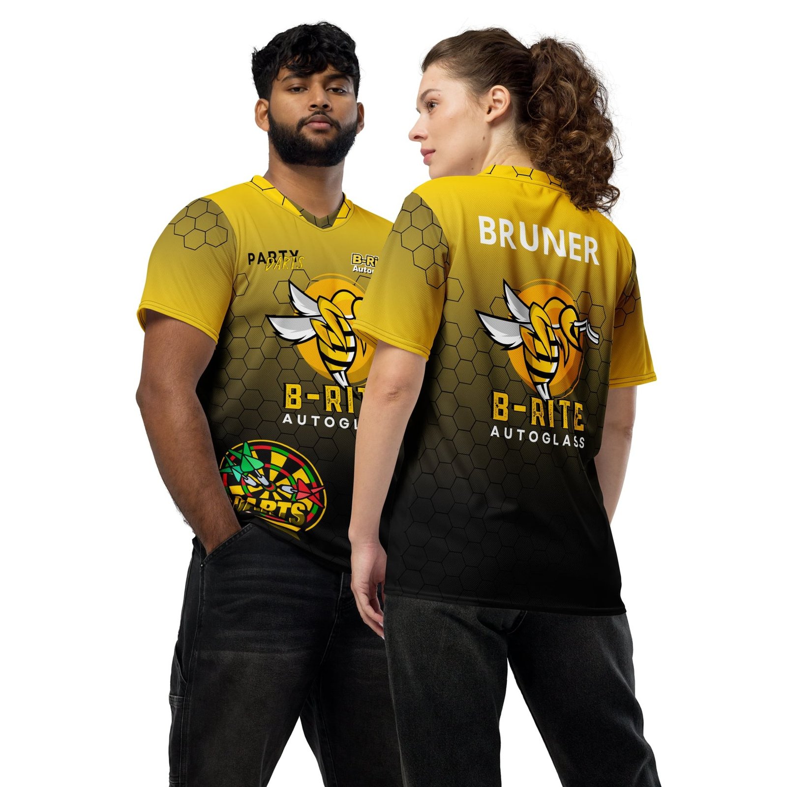 Team jersey mockup