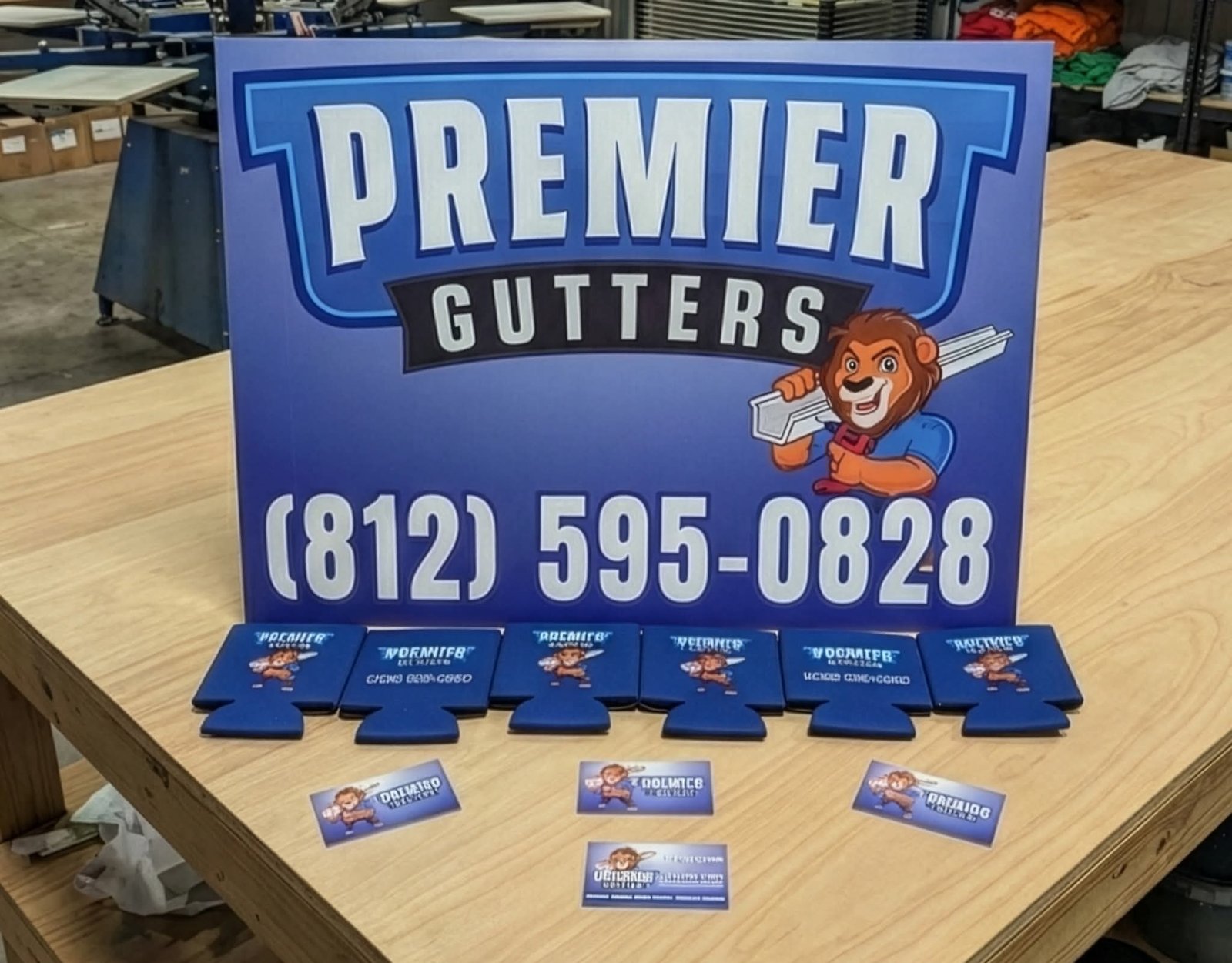 Yard sign for car show